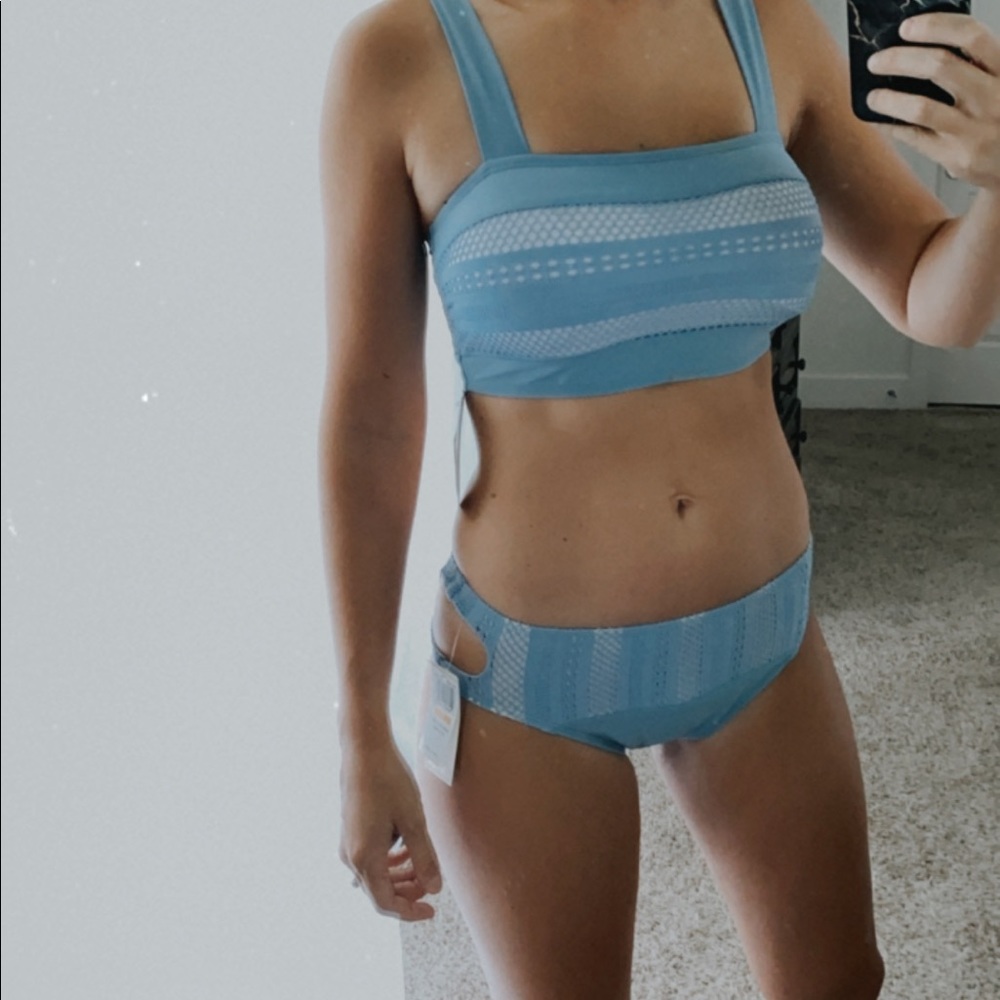 Ella Moss bandeau swim TOP